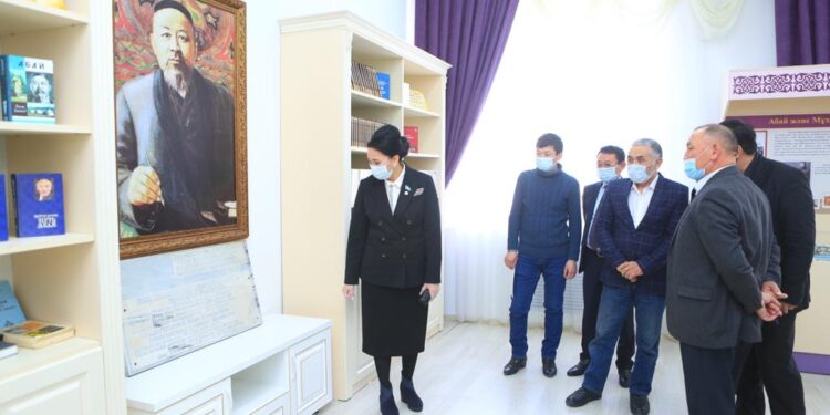 ШЫМКЕНТТЕ АБАЙ МҰРАСЫН ДӘРІПТЕЙТІН ЖӘДІГЕР ТАБЫЛДЫ