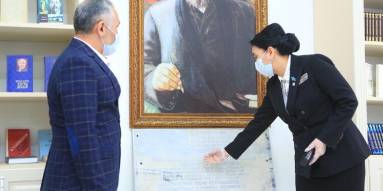 ШЫМКЕНТТЕ АБАЙ МҰРАСЫН ДӘРІПТЕЙТІН ЖӘДІГЕР ТАБЫЛДЫ