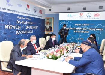 ШЫМКЕНТТЕ ФАРАБИТАНУШЫ ҒАЛЫМДАР БАС ҚОСТЫ