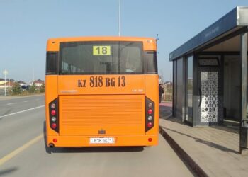 ТҮРКІСТАН АВТОПАРКІ 10 ЖАҢА АВТОБУСПЕН ТОЛЫҚТЫ