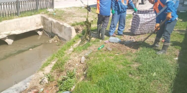 ҚОШҚАР АТА АУМАҒЫНДА ТАЗАРТУ  ЖҰМЫСТАРЫ ЖҮРГІЗІЛДІ