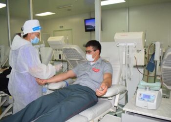 ТӨТЕНШЕ ЖАҒДАЙЛАР ДЕПАРТАМЕНТІ ҚЫЗМЕТКЕРЛЕРІ «ӨМІРГЕ ҮМІТ СЫЙЛАҢЫЗ» АКЦИЯСЫНА ҚАТЫСТЫ