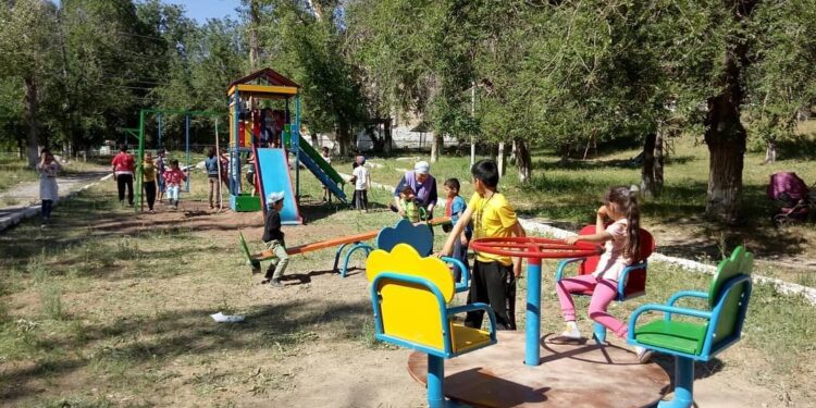 КЕНТАУЛЫҚ ТҮЛЕКТЕР БАЛАЛАР АЛАҢШАСЫН ТАРТУ ЕТТІ