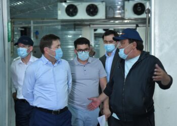 АЛТЫНТӨБЕ ТҰРҒЫН АЛАБЫНДА ҚАЙТА ӨҢДЕУ ӨНДІРІСІНІҢ ҚҰРЫЛЫСЫ ЖҮРГІЗІЛУДЕ