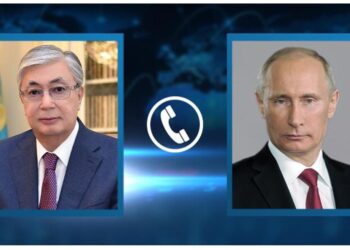 Президент Қасым-Жомарт Тоқаев Ресей Федерациясының Президенті Владимир Путинмен телефон арқылы сөйлесті