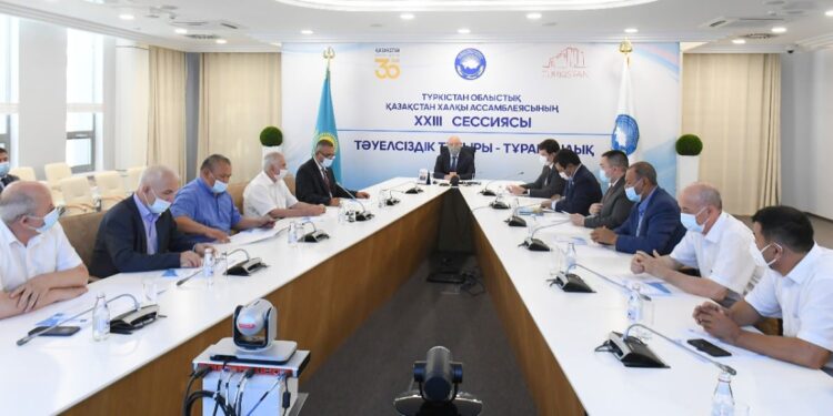 Түркістан облыстық Қазақстан халқы Ассамблеясының XXIII сессиясы өтті