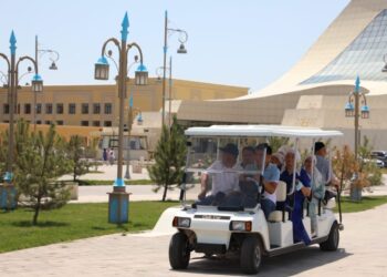 САРЫАҒАШТЫҚ АҚСАҚАЛДАР ТҮРКІСТАНҒА КЕЛДІ