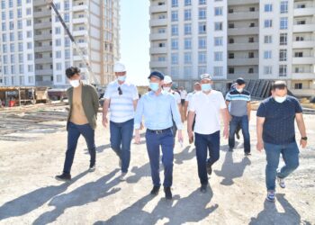 ШЫМКЕНТ СИТИ ШАҒЫНАУДАНЫНДАҒЫ ТҰРҒЫН ҮЙЛЕРДІҢ ҚҰРЫЛЫСЫ ҚАРҚЫНДЫ ЖҮРУДЕ