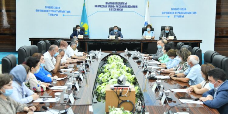 Шымкентте қазақстан халқы ассамблеясының ІІ сессиясы өтті