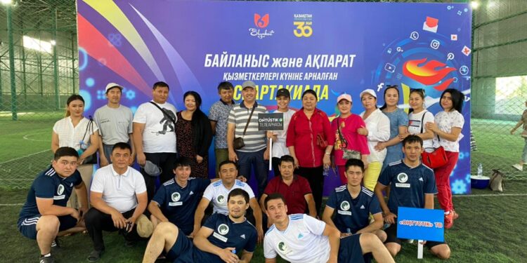 Журналистер жарысқа шықты