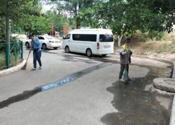 Қаратау ауданында тазалық жұмыстары жүргізілді
