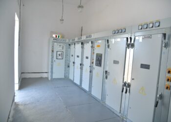 Тұран шағынауданында электр энергиясын тарату бекетінің құрылысы жүргізілуде