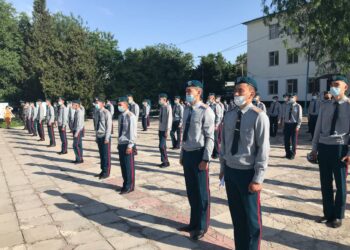 Шымкентте «Жас ұлан» мектебінің түлектері мемлекеттік емтихандар мен ҰБТ тапсырды