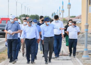 Ө.Шөкеев Түркістанды дамытудың екінші кезеңінде жүзеге асатын жобалардың барысын бақылады