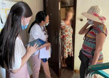 Әл-Фараби ауданында халық санағы бойынша қызмет көрсететін бұрыштар ашылуда