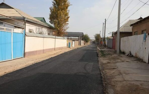 ТҮРКІСТАН: САРЫАҒАШТА 65 ШАҚЫРЫМНАН АСА ЖОЛ ЖӨНДЕЛІП ЖАТЫР