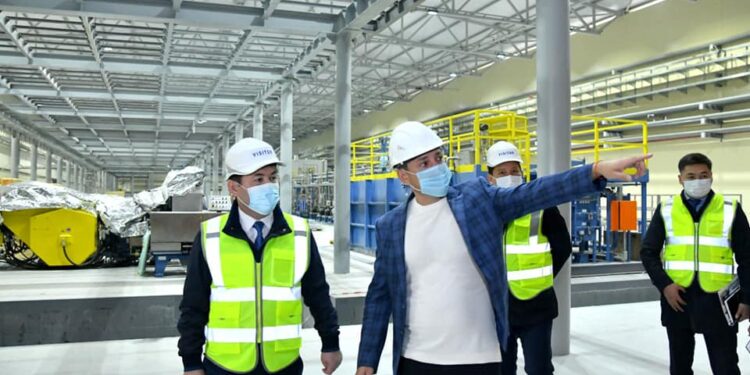 Алюминий банкаларын шығаратын кәсіпорын жыл соңына дейін іске қосылады