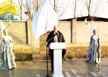Арыста Д. Қонаевтың ескерткіш бюсті ашылды