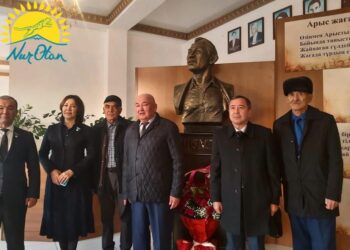 Вальс падишасы — Ш.Қалдаяқовтың бюсті орнатылды