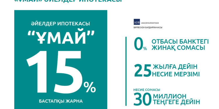 «Ұмай» ипотекасы қайтадан іске қосылды