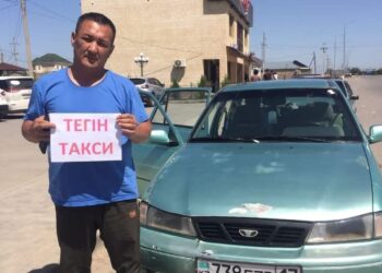 Бүгінгі Қасиетті Рамазан айының Қадір түнінің құрметіне, Ордабасы такси жүргізушілері Бадам ауылынын халқына тегін қызмет етуде