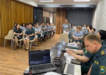 Шымкент қаласында Ұлттық ұлан қаржыгерлерінің оқу-әдістемелік жиыны басталды