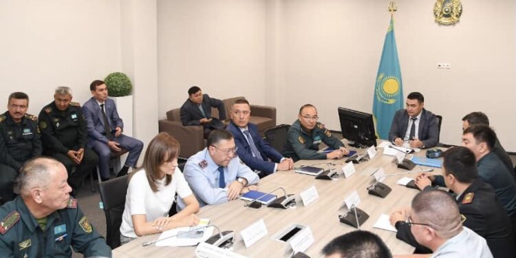 Түркістан облысы сарбаздар санынан алдыңғы сапта