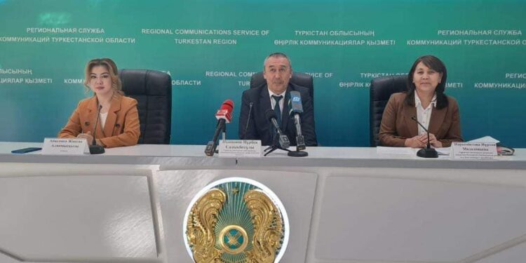 ТҮРКІСТАН ОБЛЫСЫНДА 3 ҚАЗАННАН БАСТАП ТҰМАУҒА ҚАРСЫ ЕКПЕ БАСТАЛАДЫ