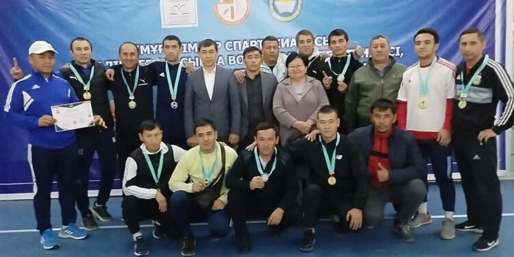 Түркістандық мұғалімдер облыстық спартакиаданың жеңімпазы атанды