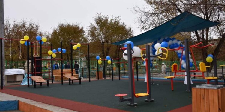 Түркістан: Созақта «Атомшылар алеясы», «Street workout» және балалар ойын алаңшасы ашылды