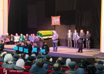 Қазақ жұртшылығы жазушы, драматург, халықаралық «Алаш» әдеби сыйлығының иегері Мархабат Байғұтпен қоштасты