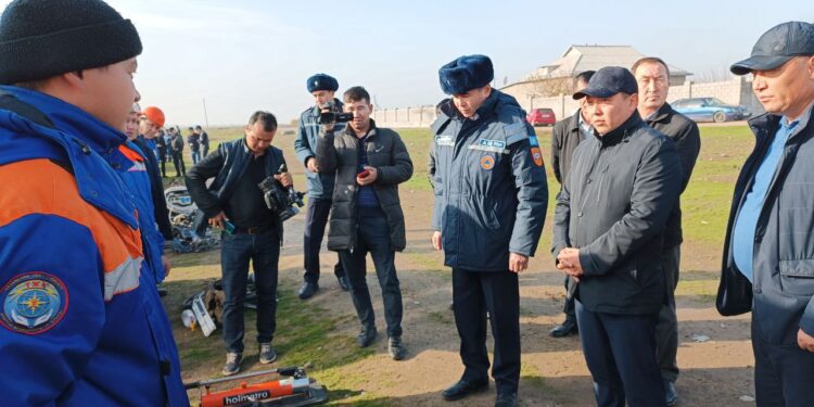 Келес ауданында «Қыс-2022» республикалық командалық–штабтық оқу-жаттығуы ұйымдастырылды