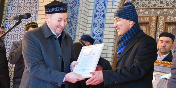 Ordabasy: Мешіт салған — алладан алғыс алған