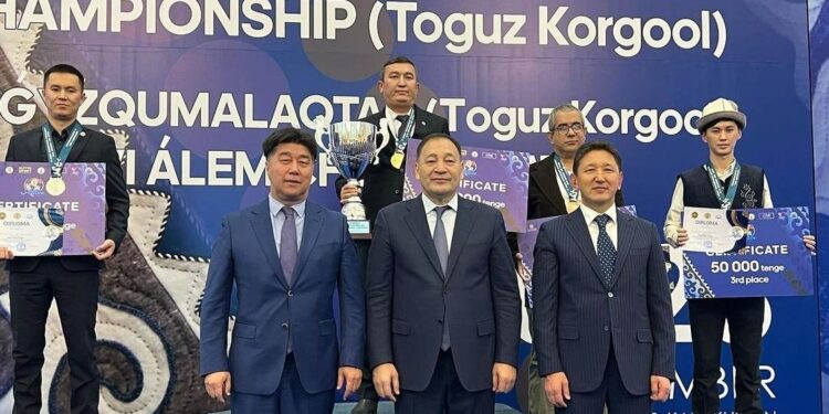 Кентаулық Ғалымжан Темірбаев тоғызқұмалақтан әлемнің 5 дүркін чемпионы атанды