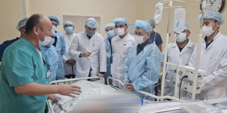 Түркістан: Жүкті және босанған әйелдерге реанимациялық көмек деңгейі шыңдалды