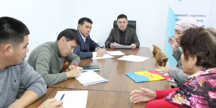 Қала әкімінің орынбасары қоғамдық қабылдау өткізді