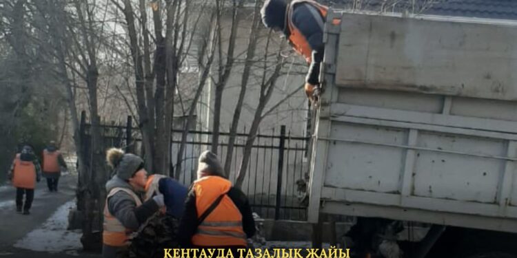 Кентауда тазалық жайы басты назарда