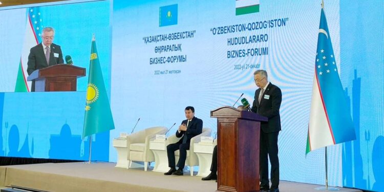 Қазақ-өзбек бизнес форумында 73 млн. АҚШ долларына келісімшарт жасалды