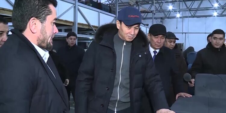 Түркістанда солтүстік қосалқы электр станциясы салынып жатыр