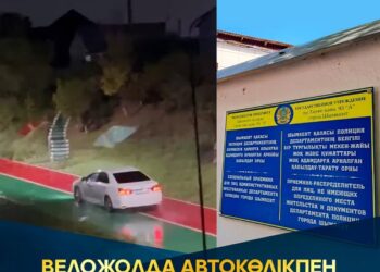 ВЕЛОЖОЛДА АВТОКӨЛІКПЕН ЖҮРГЕН ЖҮРГІЗУШІГЕ ҚАТЫСТЫ СОТ ШЕШІМІ ШЫҚТЫ