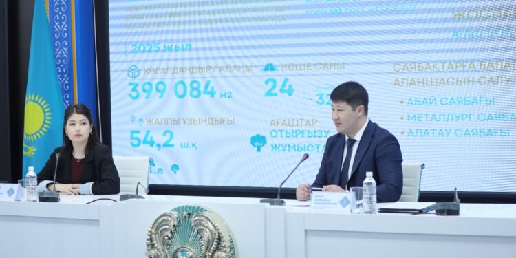 ШЫМКЕНТТІ КӨГАЛДАНДЫРУ: ҚАЛАНЫ ЖАСЫЛ АЙМАҚҚА АЙНАЛДЫРУ ЖОБАЛАРЫ