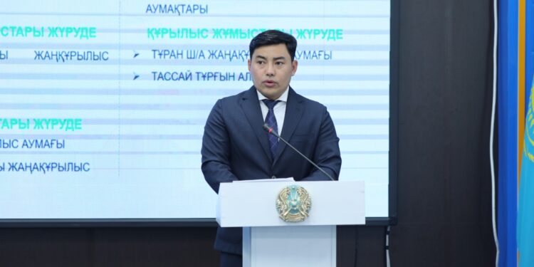 ҚАРАТАУ АУДАНЫНДАҒЫ СЕРПІНДІ ЖАҢҒЫРУ: ИНФРАҚҰРЫЛЫМ МЕН ӨМІР САПАСЫНА БАСЫМДЫҚ