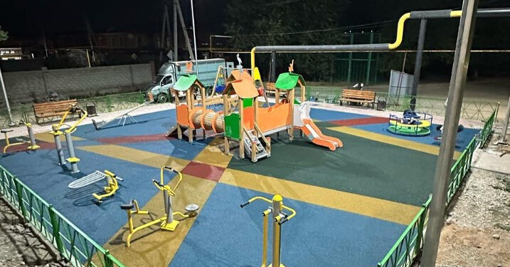 Заңсыз құрылыс орнына – балаларға арналған жаңа алаңша