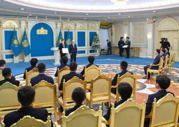 Қасым-Жомарт Тоқаев халықаралық пән олимпиадалары жеңімпаздары мен жүлдегерлерін марапаттады