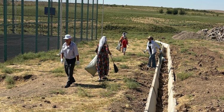 ШЫМКЕНТ ҚАЛАСЫНДА «ТАЗА ҚАЛА» ЖАЛПЫ ҚАЛАЛЫҚ АКЦИЯСЫ ӨТТІ