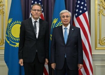 Қасым-Жомарт Тоқаев Educational Testing Service (ETS) компаниясының президенті және бас атқарушы директоры Амит Севакты қабылдады