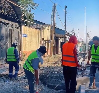 Инфрақұрылым бойынша атқарылып жатқан жұмыстар мен аумақты аралау жалғасуда