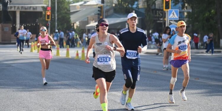 Определены победители массового забега «Shymkent Marathon – 2025»