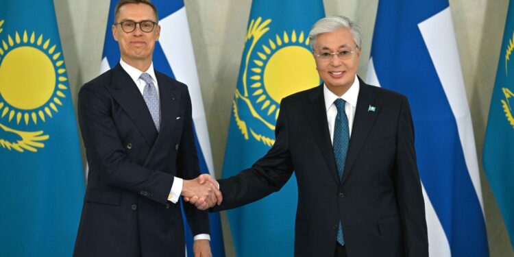 МЕМЛЕКЕТ БАСШЫСЫ ФИНЛЯНДИЯ ПРЕЗИДЕНТІ АЛЕКСАНДР СТУББПЕН КЕЛІССӨЗ ЖҮРГІЗДІ