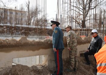 В Алматы и Туркестане строятся новые объекты военной инфраструктуры Национальной гвардии